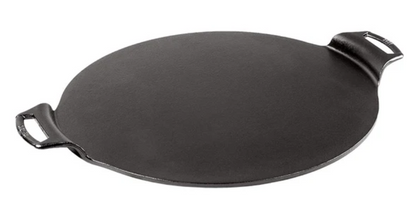 Cast Iron 15" Inch Pizza Pan with Grips