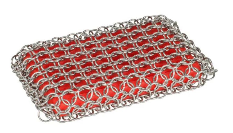 Lodge Red Chainmail Scrubbing Pad