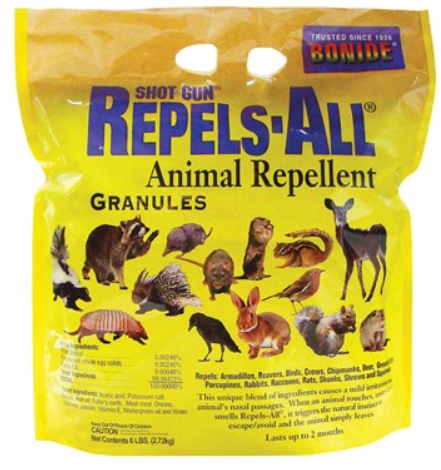 Bonide Repels-All Granular Animal Repellent 6lb - Granules