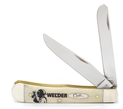 Case Knife Welder Natural Bone Trapper 26191