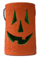 Halloween Cylinder Clay Luminary