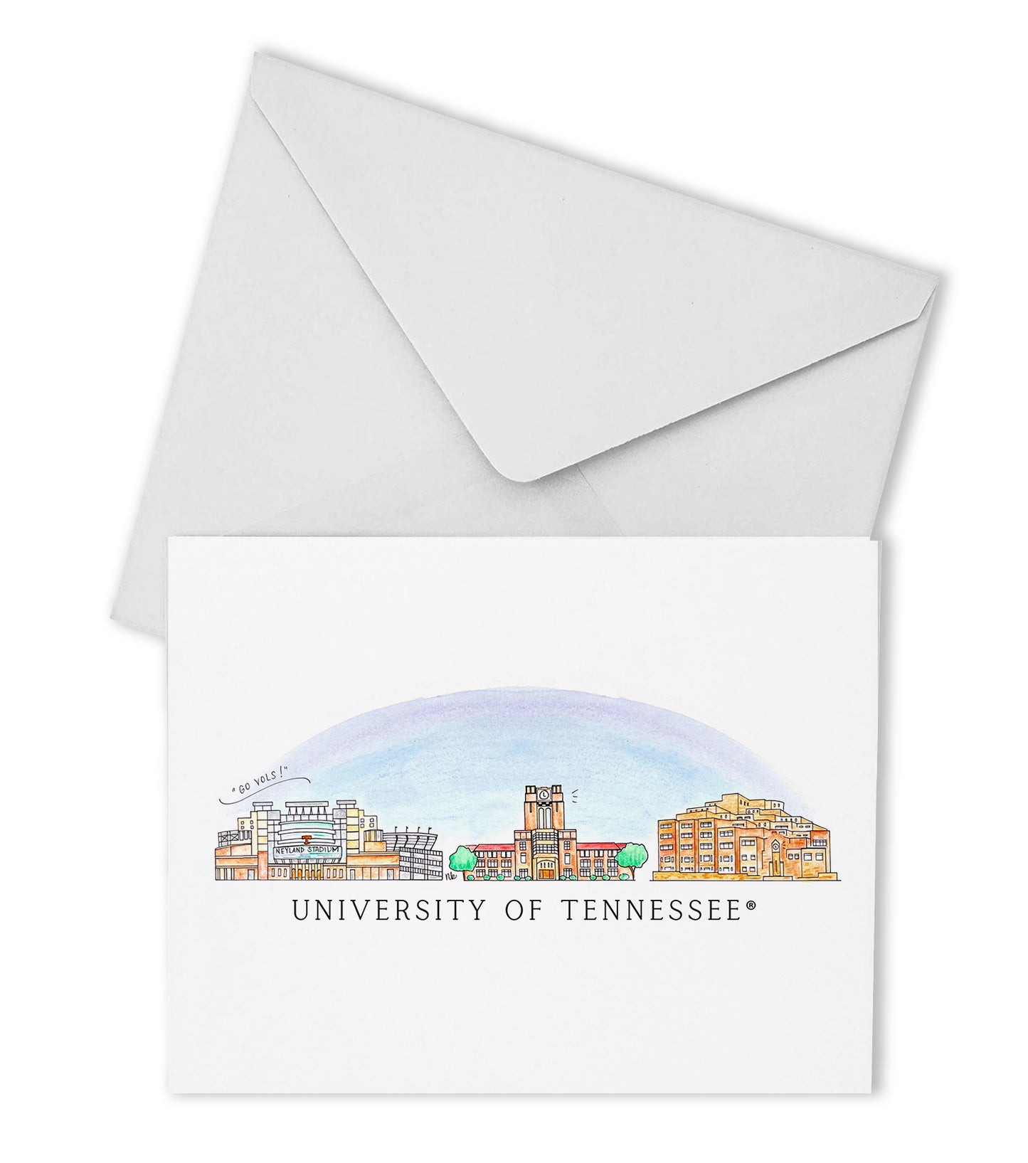 Tennessee Skyline Boxed Note Cards