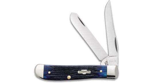 Case Knife Blue Bone Corn Cob 02838