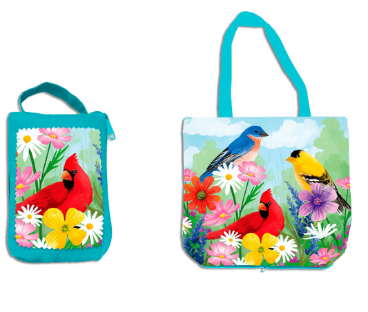 Feathered Trio Tote Bag