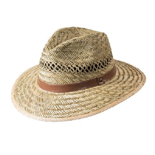Turner Hat 7-3/8 Palm Leaf Safari