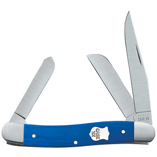 Case Knife Blue G10 Stockman 16744