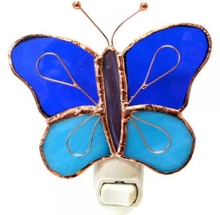Blue Butterfly Nightlight