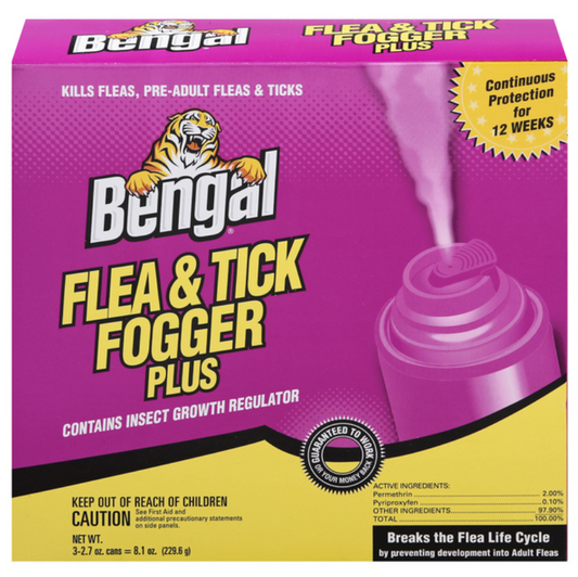 Bengal Concentrated Flea and Tick Fogger