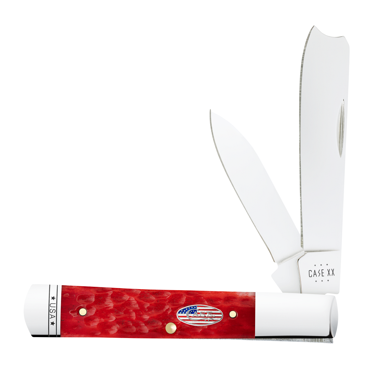 Case Knife Dark Red Jig Razor 10766